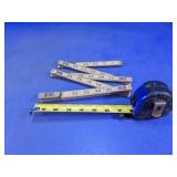 Tape Measure and Folding Rule Set