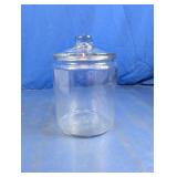 Clear Glass Storage Jar with Lid