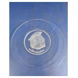 St. Lambert Rembrandt Crystal Plate