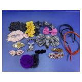 Assorted Vintage Hair Accessories & Barrettes