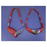 Red Statement Necklace Assortment