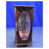 Wood Jewelry Armoire Cabinet