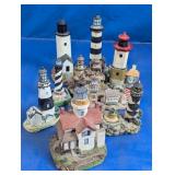 Assorted Miniature Lighthouse Figurines