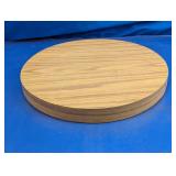 Round Wooden Display Riser