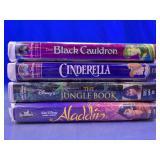 Disney Animated VHS Movie Collection
