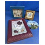 Nautical Coastal Wall Decor & Plate Lot