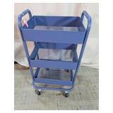 Metal Rolling Utility Cart Organizer