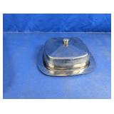 Stainless Steel Covered Butter Dish