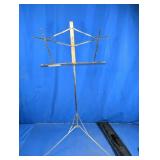 Folding Metal Music Stand with Case