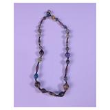 Handmade Multi-Colored Rolled Paper Bead Necklace