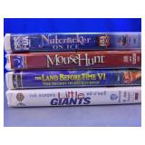 Family VHS Movie Collection