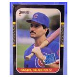 ROOKIE CARD 1987 DONRUSS RAFAEL PALMEIRO
