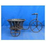 Metal Tricycle Plant Stand