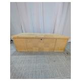 Vintage Lane Blonde Cedar Storage Chest