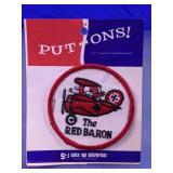 1971 Vintage Put-Ons The Red Baron Iron-On Patch
