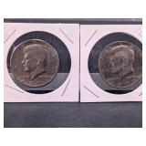 US Kennedy Half Dollars 1971 & 1979