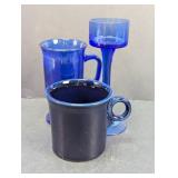 Cobalt Blue Fiesta Mug & Glass Assortment