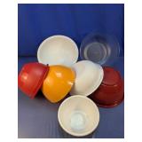 Assorted Plastic & Melamine Mixing Bowls Lot