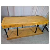 BE Console Table with Drawers 72"