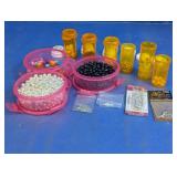 Assorted Craft Beads & Findings Lot