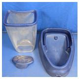 Vintage Stylette Gravity Pet Waterer