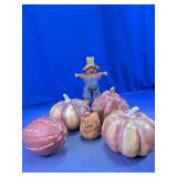 Assorted Fall Pumpkin & Scarecrow Dï¿½cor Collection