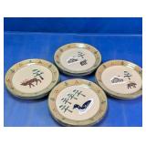 Sonoma Lodge Winter Theme Plate Set