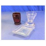 Assorted Decorative Glassware