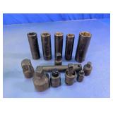 Assorted Impact Socket Adapters