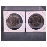 Kennedy Half Dollar Coins 1976 & 1977