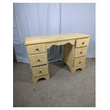 Distressed Cream Writing Desk