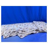 Floral Pattern Fabric Tablecloth / Textile