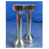 Weider 3 lb Chrome Dumbbells