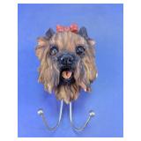 Yorkshire Terrier Resin Decorative Wall Hook