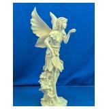 Ceramic Fairy Figurine with Butterfly Wings