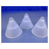 Plastic Cone-Shaped Covers Lot