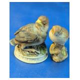 Ceramic Bird Figurine Pair
