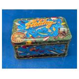 Gone Fishing Decorative Tin