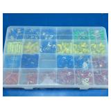 Assorted Electrical Wire Terminals with Organizer