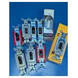 Hubbell & Cooper Electrical Toggle Switch Lot
