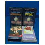 VHS Tapes & Baseball Training Videos Lot