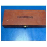 Columbian Forstner Drill Bit Set in Wooden Case