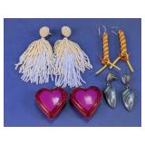 Mixed Fashion Earrings Lot