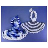 Crocheted Fan-Shaped Accessories