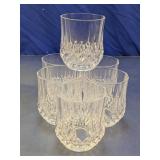 Crystal Double Old Fashioned Glasses