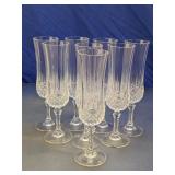 Crystal Champagne Flutes Set