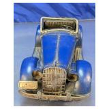 Blue Metal Convertible Car Model