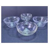 Glass Dessert Cups & Mixing Bowls Set