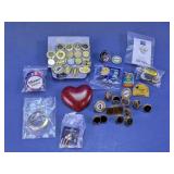 Assorted Advertising Pin Lot