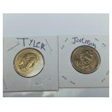 US Presidential $1 Coin Duo